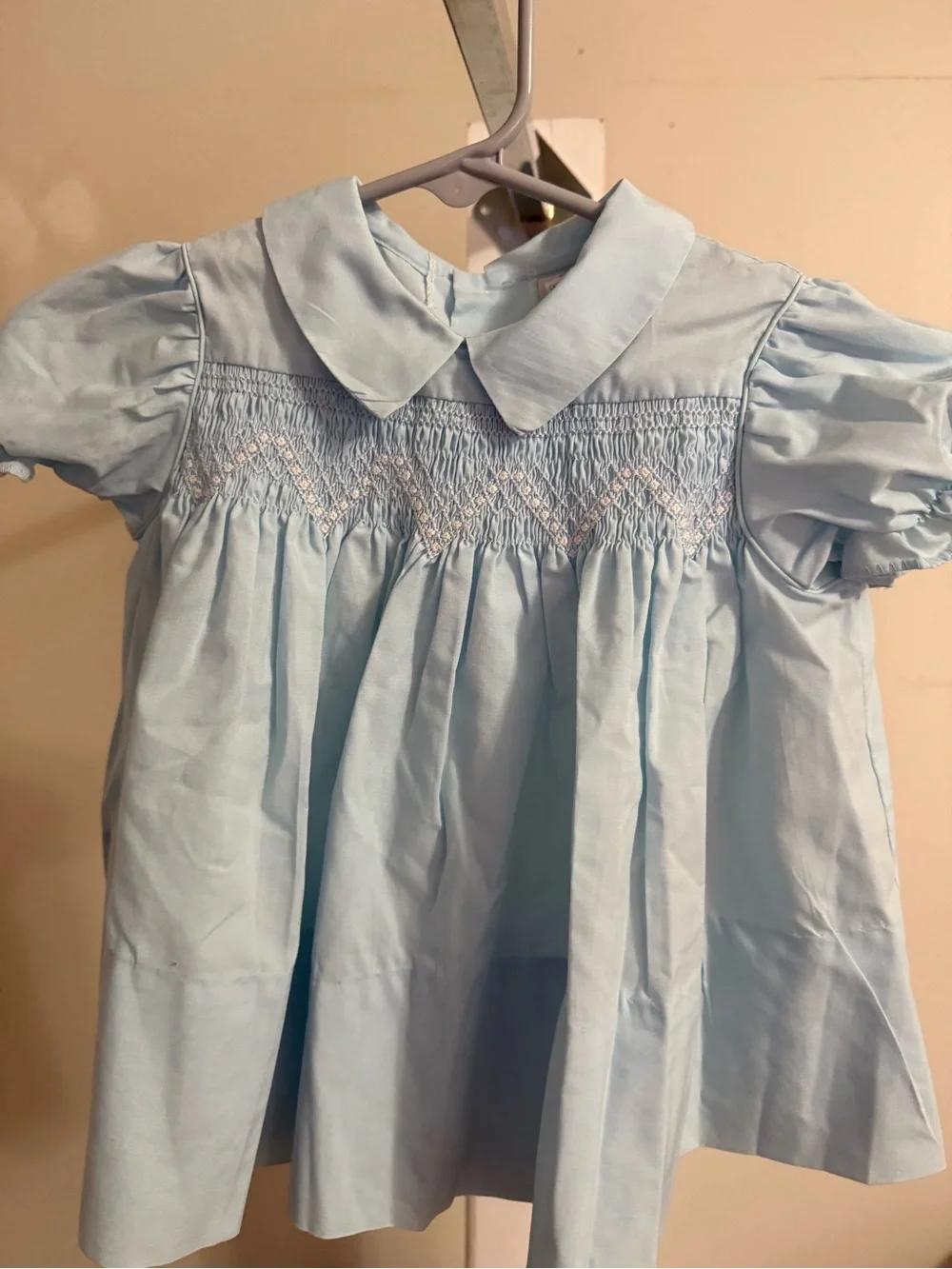 Vintage Little Angel Smocked Dress